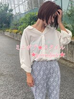 グランジュテ(grandjute) 似合わせカット★ハイライト★白髪ぼかし★髪質改善★ショート