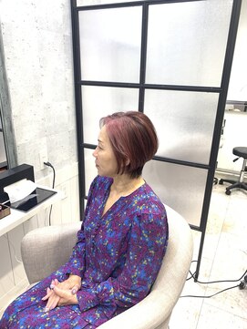 イーズ バイ インス(Yeeee.s by INCE) 白髪ぼかし/白髪改善カラー/ショート/透明感カラー/脱白髪染め