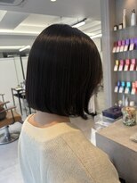 シエル バイ ケンジ 登戸 生田(CIEL by KENJE)&nbsp;ボブ/切りっぱなしボブ/前下りボブ