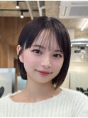 韓国風ミニボブ