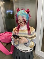 オーン(OOn)&nbsp;ネオンブルー×ネオンピンクデザイン