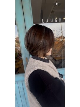ヘアーベイラフ(Hair bay LAUGH) 大人ショート