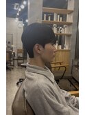 20代30代40代◎似合わせカット韓国式ダウンパーマ黒髪スタイル
