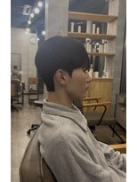 ソイクフ(SOY KUFU)&nbsp;20代30代40代◎似合わせカット韓国式ダウンパーマ黒髪スタイル