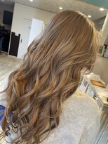 美容室 アルテモーダ 王道ベージュブラウンカラー