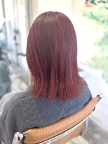 コイ(coii)&nbsp;ワインレッド/ボルドーカラー/ミディアムレイヤー/髪質改善