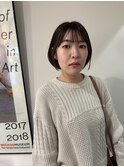 さらっとまるみボブ