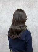 【minim×りの】ブリーチなしオリーブグレージュ♪