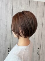 ヘアーリゾートノーブル(Hair Resort Noble) 《はえクセカット》【丸みショートボブ×まろやかブラウン】姫路