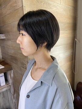 トレヘアー(tRe hair) ショート　ボブ　ウルフ　レイヤーカット森田【京都二条】
