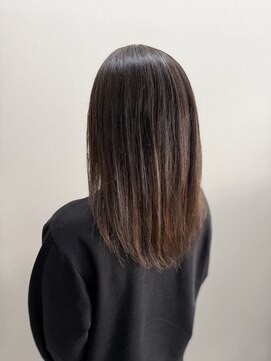 クワイア 川崎店(0choir) イメチェン/ピンクベージュ/アンブレラカラー/前髪/川崎