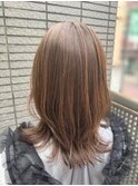 白髪ぼかしハイライト