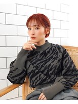 ラフィス ヘアー シーン 調布店(La fith hair scene) 【La fith】小顔魅せカット×ワインレッド