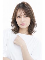 ソレイユ(Soleil)&nbsp;ひし形/オフィス/20代/30代/40代/くびれミディアム/シャギー