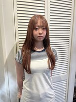 カシェル トウキョウ(Cashel Tokyo)&nbsp;オレンジブラウンとレイヤーカット
