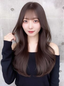 スターズレイ 本川越(STARS ray) ココアブラウン 前髪カット ワンホンヘア 髪質改善 艶髪 20代