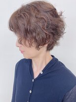 モリオフロムロンドン 原宿本店(morio from London) 外国人風パーマ マッシュショート 無造作 ゆるふわ くるくる