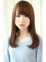 ヘアーアンドメイク シーク 吉祥寺(HAIR&MAKE SeeK) 『うるつやカワイイ』ハネない王道ミディアム【seek吉祥寺】