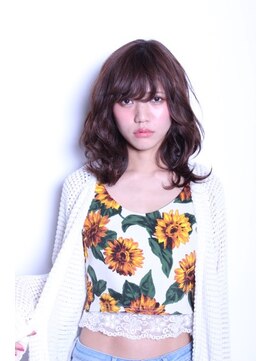 アンドヘアー 西葛西(&-HAIR) &ヘアー/ゆるウェーブ、アレンジも楽なスタイル