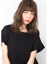 ヘアサロン ガリカ 表参道(hair salon Gallica)&nbsp;☆ グレージュ ＆ 毛束感 ☆ ナチュラルスタイル ☆ オン眉