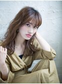 ゆるやかウェーブ/大人かわいい/デジタルパーマ