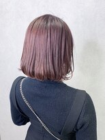 リリー(Lilley) 【lilley 高田彩乃】ナチュラルボブ×ピンクベージュ(天神/今泉)