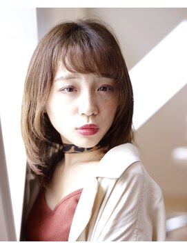 エムスラッシュ 新百合ヶ丘(M.SLASH) 【M.SLASH】シンプルナチュラルカール/オンブレ/艶カラー