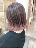 (稲毛)ピンクバレイヤージュ