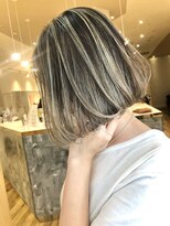 アヴァンス 京橋店(AVANCE)&nbsp;ライムグレージュ×バレイヤージュ×エアタッチ