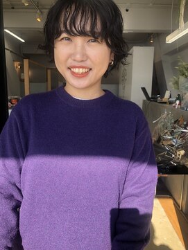 フィルム(FiLMs) 【FiLMs春夏スタイリスト鳥岡 早貴】マッシュウルフパーマ