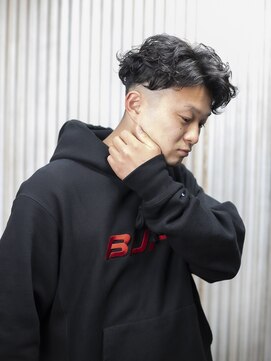 メンソウル(MENSOUL) フェードパーマスタイル