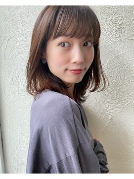 ジョエミバイアンアミ(joemi by Un ami) 【joemi】20代30代40代小顔似合わせミディアムヘア 高橋 和人