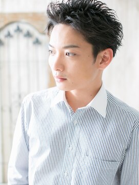 グルーミングサロン バーバー キャッスル 北浦和西口(Grooming salon Barber Castle) ワイルドツーブロックウェットヘアJ