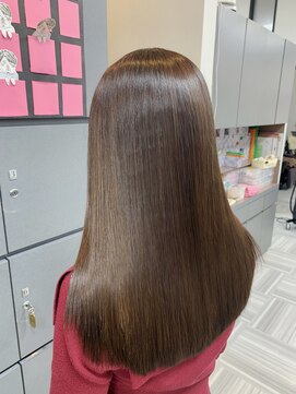 美容室 ケン(KEN) 《40代》繰り返すカラーでもツヤ髪に髪質改善トリートメント