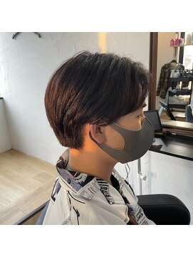 ザワン(The one) 韓国ヘア　センターパート