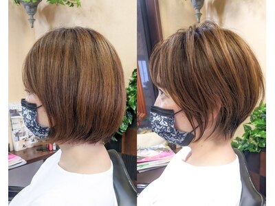 ショートヘア美容師が作るbefore/after