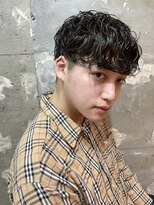 アカ(ACA)&nbsp;メンズマッシュパーマメンズパーマニュアンスパーマ札幌大通