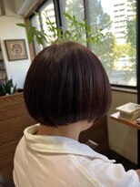 スープレックス ヘアーデザイン(SOUPREX HAIR DESIGN) 大人女性のオレンジボブ!20代 30代 40代 50代 髪質改善