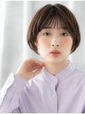 暗髪ツヤ髪くすみカラーマッシュルームヘアc小山20代30代40代