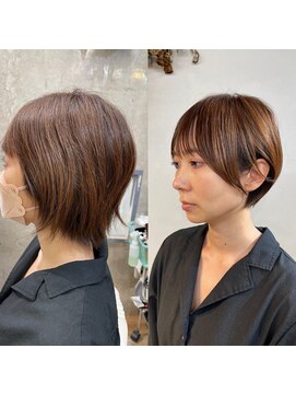 カシュカシュ(cache cache) ショートビフォーアフター　用賀