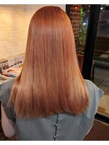 ボアップ 松山店(boappu) #オレンジベージュ#オレンジカラー