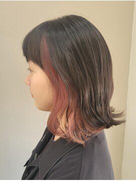 ヘアー ル シェーヌ キューブ(hair le chene CUBE) インナーカラー