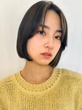 トリッカ 代官山(tricca) カーテンバング/艶髪/インナーハイライト/髪質改善