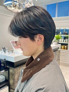 アルティファータ(artifata) ショートパーマ/毛流れパーマ/パーマ女子/センターパート