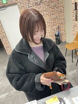 リンク(LinK)&nbsp;大人可愛い☆ピンクベージュボブ