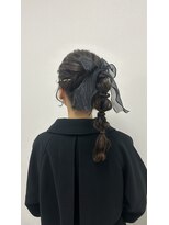 ヘアセットサロン サロンエイミー(salon aemii)&nbsp;～編みおろしポニー～