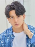 カルマパーマ　韓国　乾かすだけ　毛流れパーマ　東京　銀座