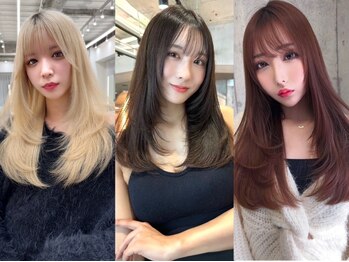 マシェリー バイ ロンド 金山(Ma cherie by Lond)の写真/前髪&顔周りのレイヤーカットで創る女性らしい柔らかな曲線。小顔効果◎[金山/髪質改善/レイヤーカット]