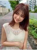 ゆるふわロングベージュカラーブリーチしない透明感カラー