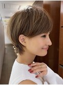 ショートヘア ショートカット 大人ショート 広尾 恵比寿